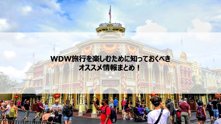 Wdw ウォルト ディズニー ワールド旅行を楽しむために知っておくべきオススメ情報まとめ ふたり旅行記 Wdwとユニバーサルオーランドの楽しみ方をご紹介