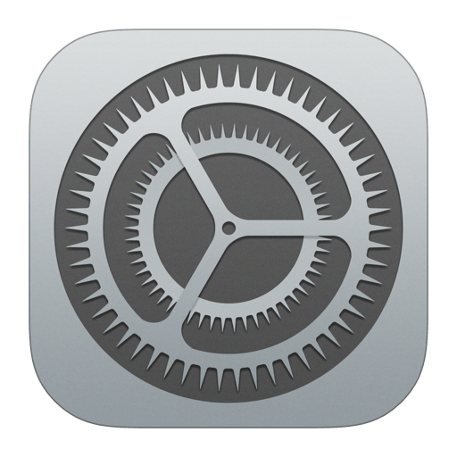 iPhone設定アプリのアイコン