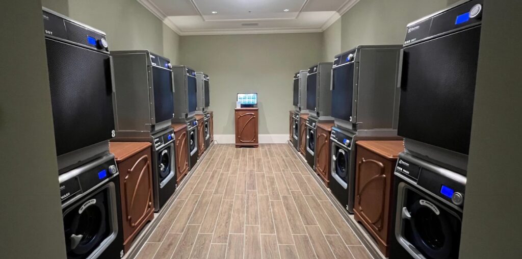 ファンタジースプリングスホテルのランドリー